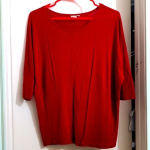 💥3/$15💥ZENANA Outfitters size S red top